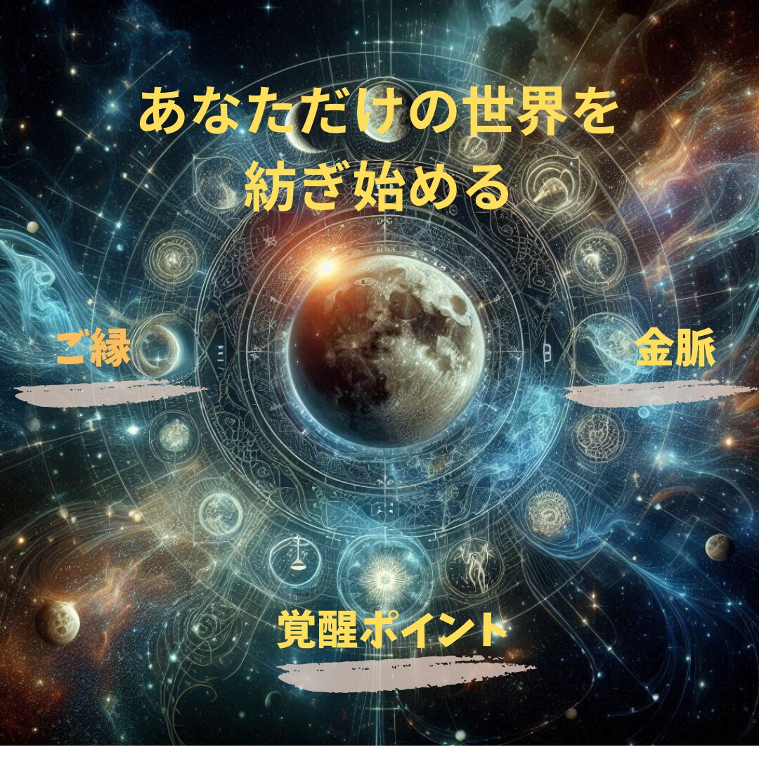 自分の世界を創る！ビジネスに直結する在り方教えます 西洋占星術で仕事・お金の価値観を読み解き新しい人生の扉を開く イメージ1