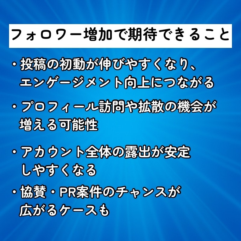 Xに日本人フォロワーを100人拡散支援します Twitter／エックス／日本／匿名評価/安い イメージ7