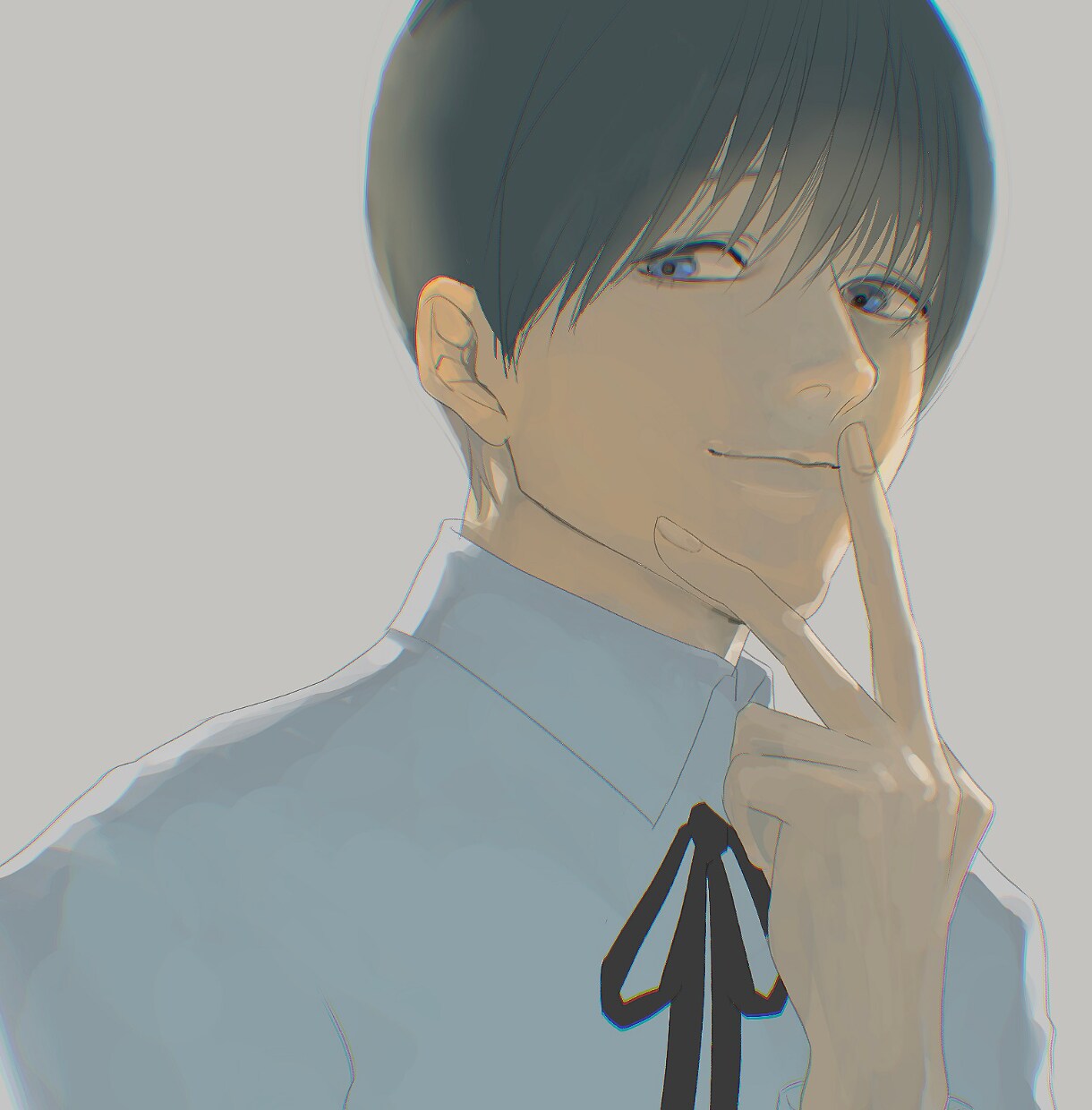 最短3日！美麗な男性イラスト描きます 美麗で退廃的な印象の男性のバストアップイラストお描きします イメージ4