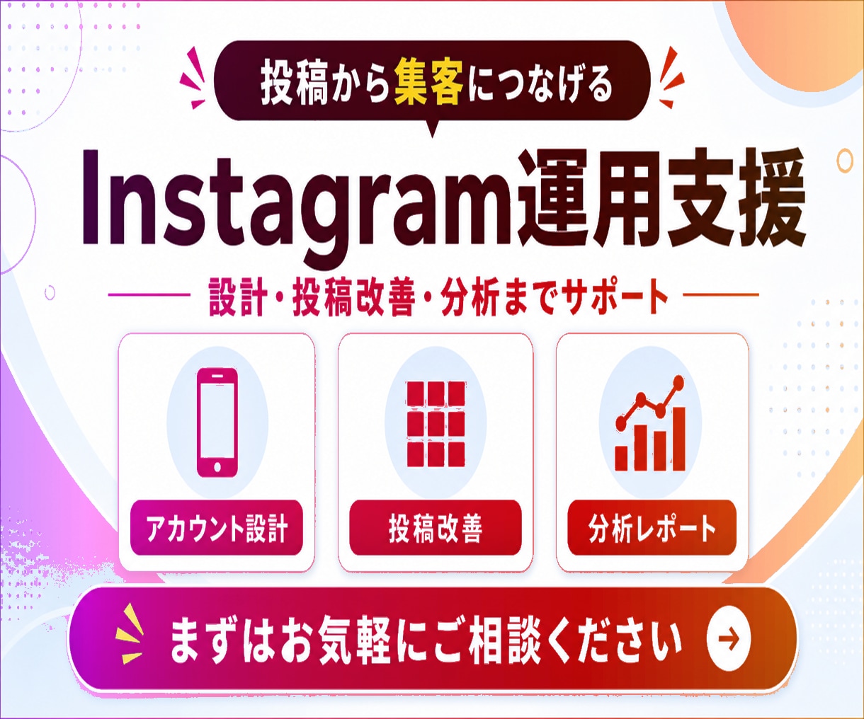 Instagram本気で1ヶ月運用代行します インスタ運用★実績あるプロに丸投げでOK! イメージ1