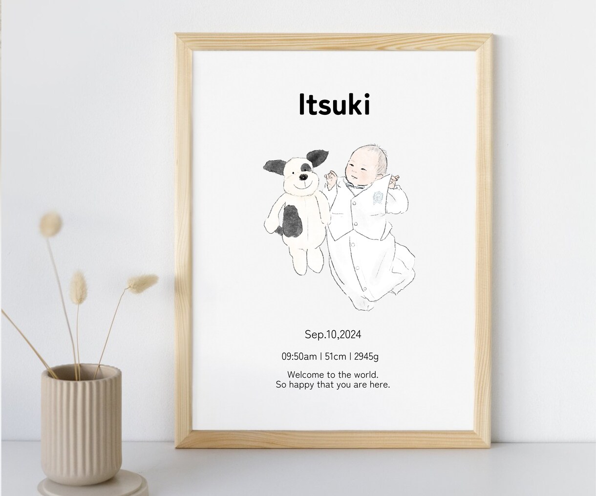 オシャレでほっこりする似顔絵お描きします 大切な人との思い出をイラストに！バラバラの写真でもOK◎ イメージ1