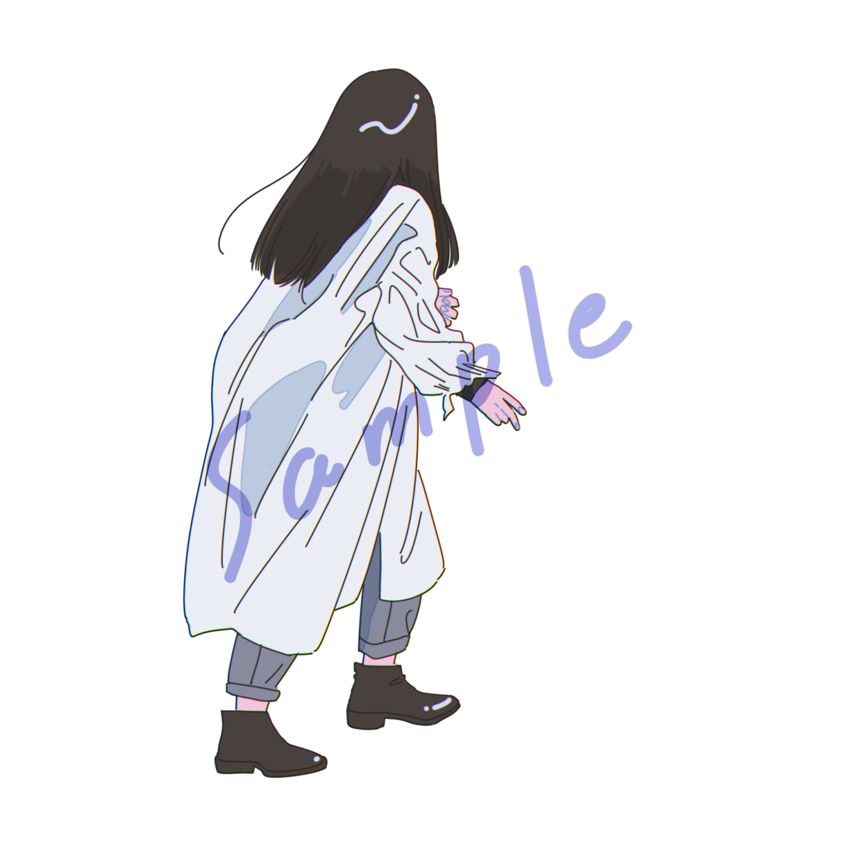 世界にひとつだけ❤️あなたをイラストにします SNSのアイコンにぴったり！プレゼントや記念にも❤️ イメージ5