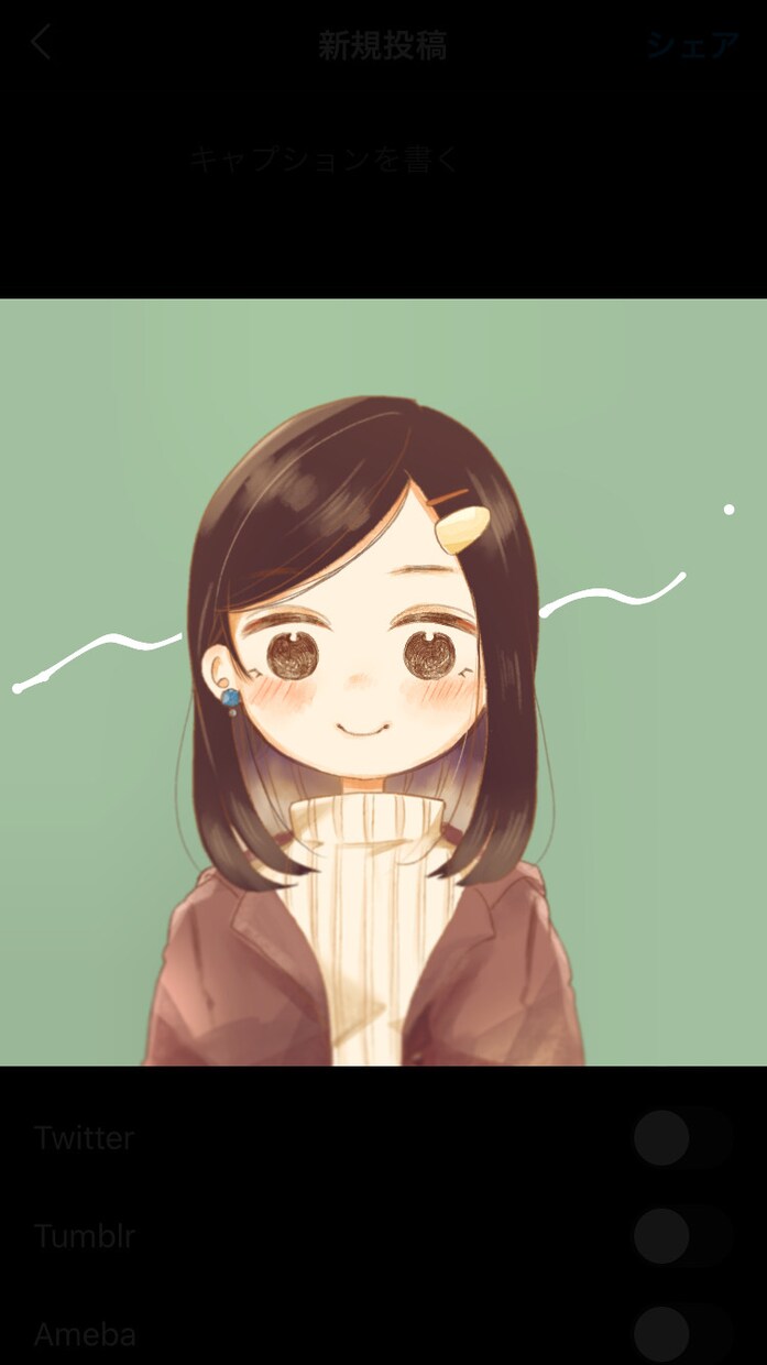 ふんわり可愛い！SNSで使えるアイコン描きます 似顔絵もOK可愛い絵柄✨自分だけのキャラクターが作れます！ イメージ3