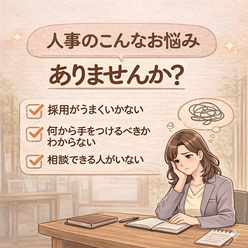 初回限定｜人事組織のモヤモヤ一緒に整理します 人事の相談相手がほしい方へ｜気軽に話せます！ イメージ2
