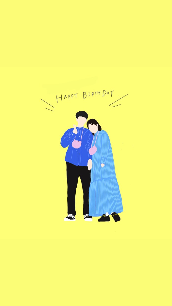 お写真から大切な人とのイラスト描きます 友達・恋人とのイラスト プレゼントなどにもどうぞ イメージ1