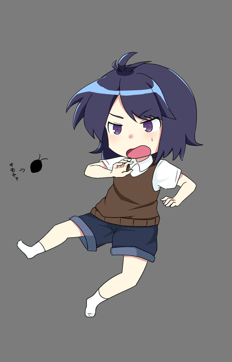 アニメ塗りでデフォルメイラストを描きます 動画用、立ち絵、アイコン等…様々用途に対応いたします イメージ1