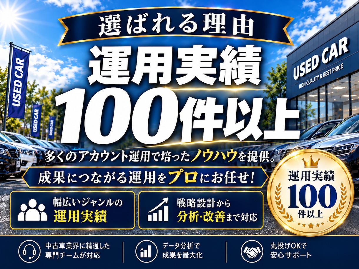 中古車業界に特化！インスタグラム運用をいたします 中古車業界の「集客・問い合わせ」に強いInstagram運用 イメージ3