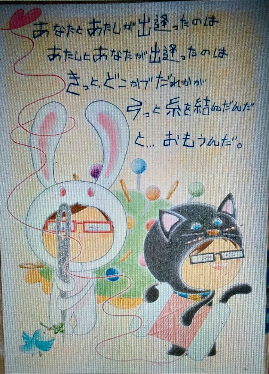 ウエルカムボード、還暦、誕生日プレゼント描きます 手描きの色えんぴつ画で、柔らかいイメージに描きます。 イメージ6