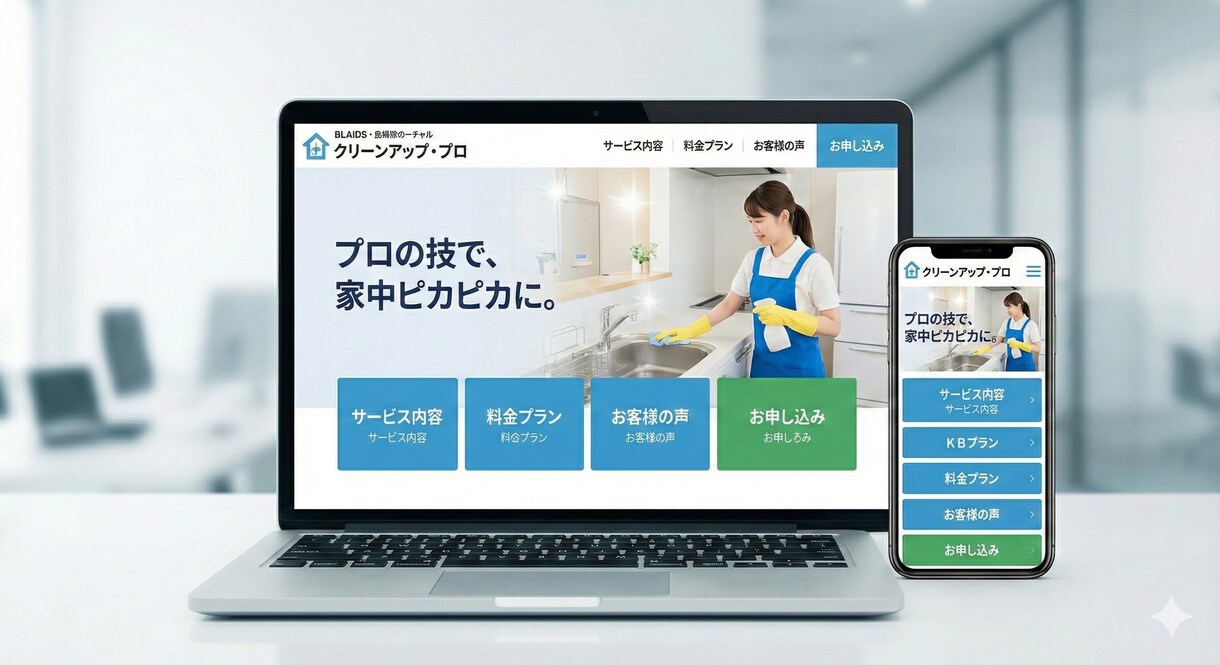 STUDIOで名刺代わりのホームページを制作します 個人事業主・中小企業向けの1ページWEBサイト制作 イメージ4