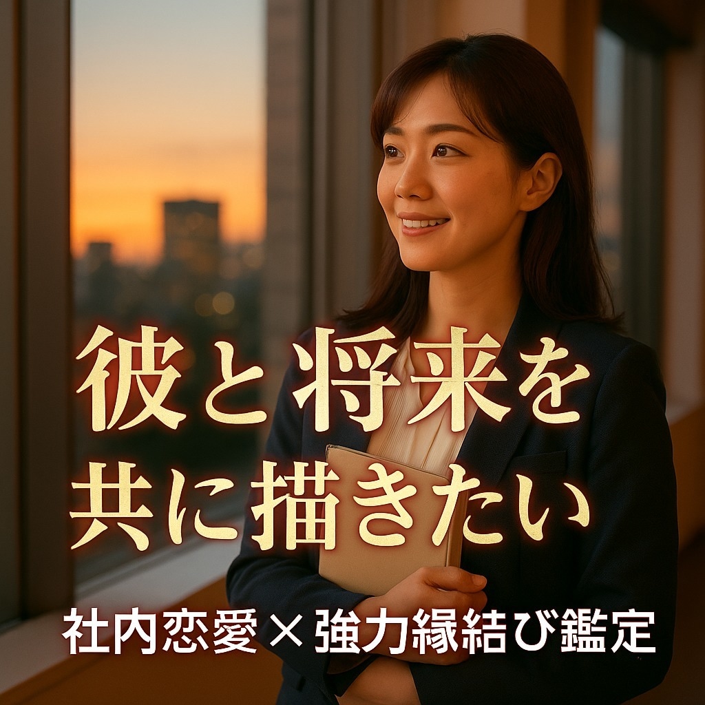 職場の年下彼との恋愛メール鑑定◆強力縁結びします 社内恋愛・年下男性への片思いを霊視鑑定・強力縁結びご祈祷 イメージ10
