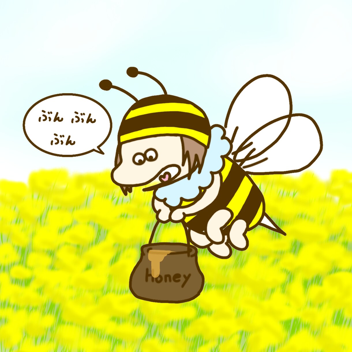 ゆるい動物や人物のイラストを描きます 挿絵、ブログやSNSアイコン、ポスター等にいかがでしょうか？ イメージ6
