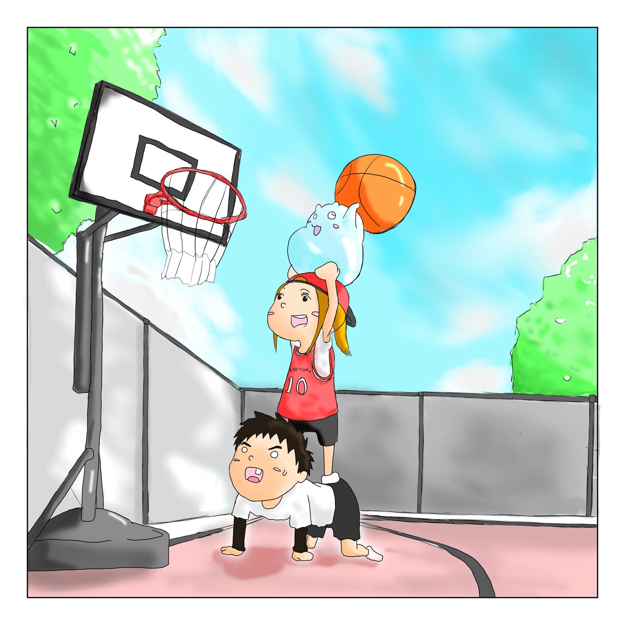 可愛いイラスト、簡単なアニメーション描きます ヘタウマで自分で描いたの？って感じで使える！ イメージ3