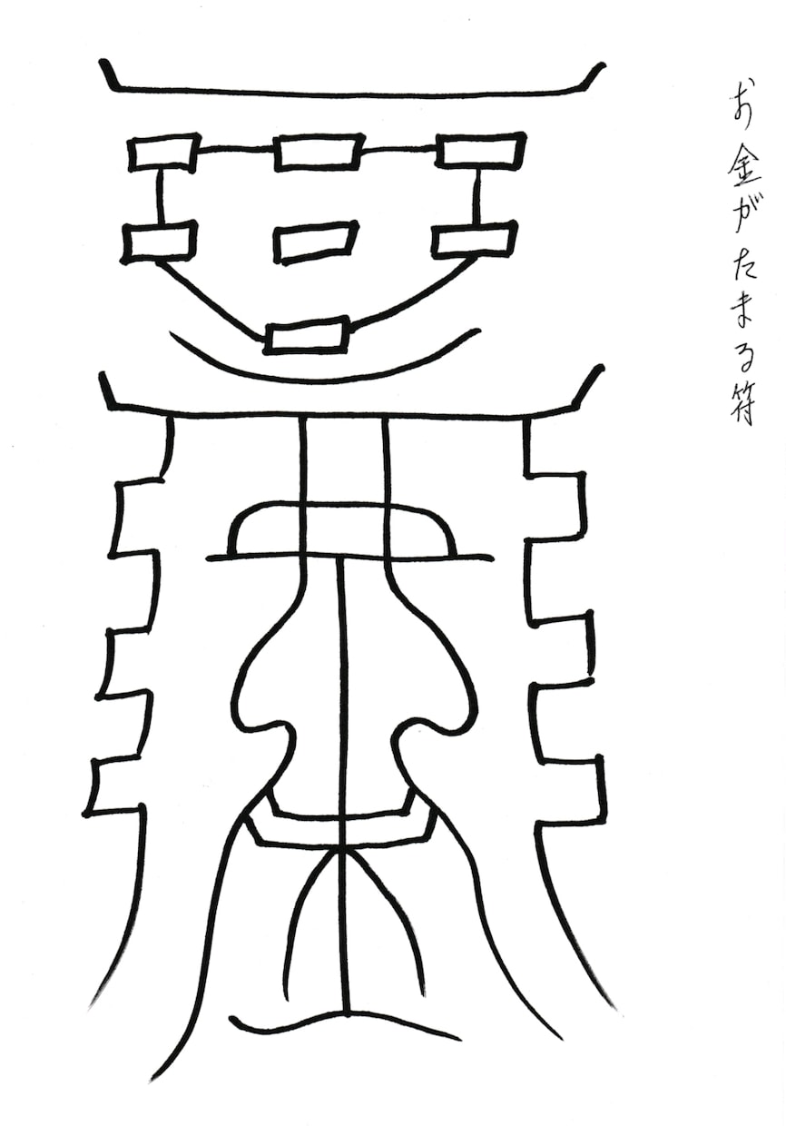 幸運、開運用の霊符　まじない　を描かせて戴きます 様々な皆様の開運を願い、お守りを書きます。 イメージ1