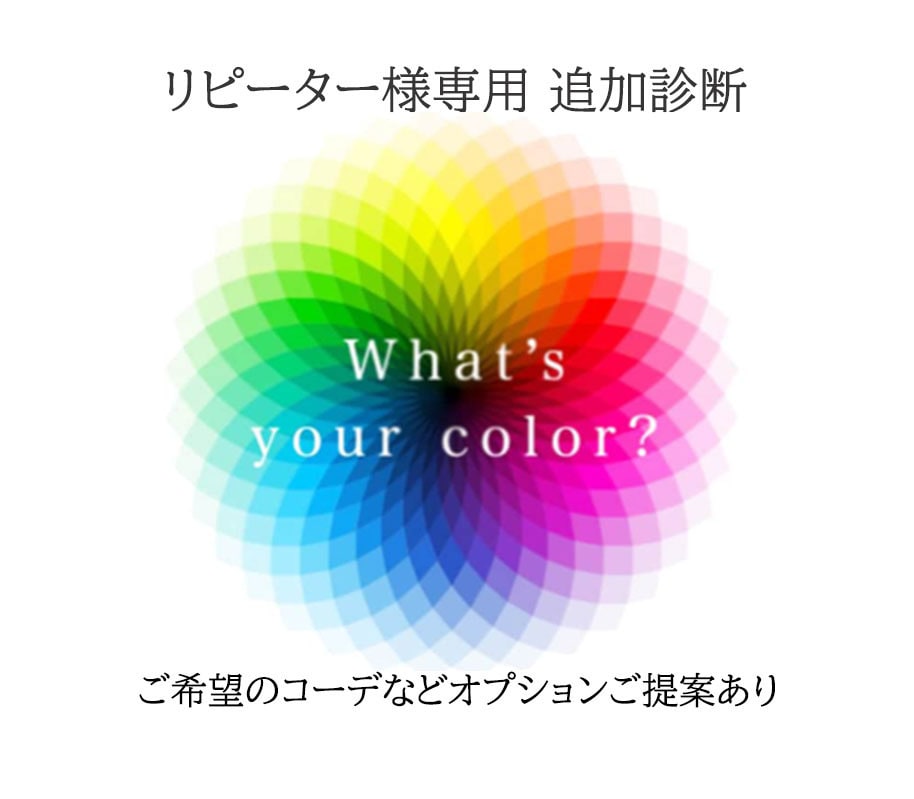 こちらはリピーター様専用ご追加メニューとなります リピーター様のみご利用頂けます イメージ1