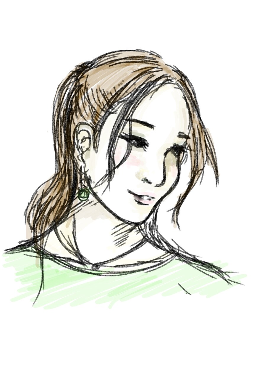 食べ物、人物の絵（鉛筆、油絵など）描きます メニューの絵や人物の絵を鉛筆や油絵などで描きます！ イメージ3