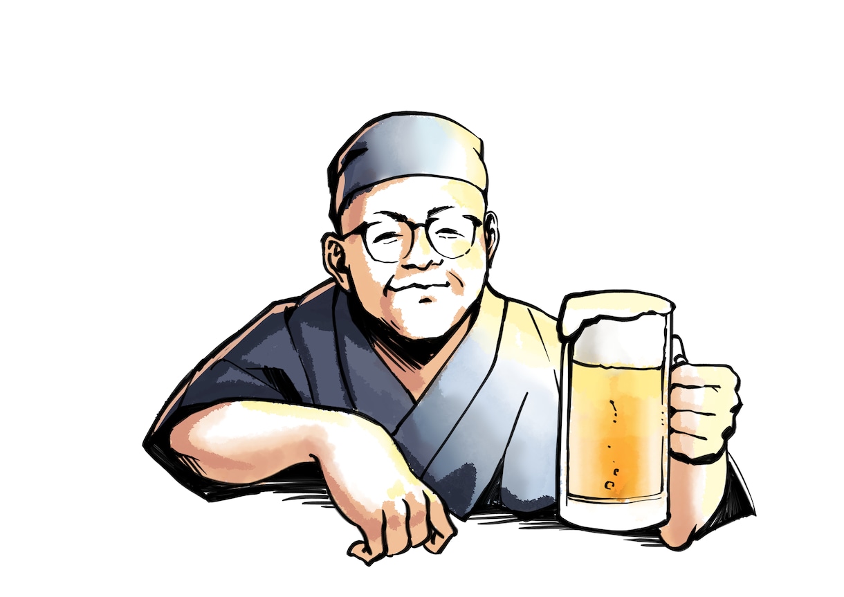 集客UP！目立って親しみやすい似顔絵の看板描きます 作者の雰囲気のわかる看板で差をつけませんか？目立つ似顔絵看板 イメージ1