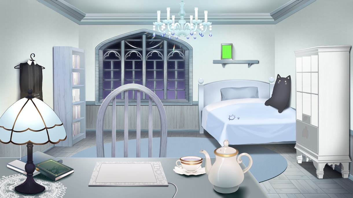 Vtuber向け┊配信部屋・背景を制作します 貴方の世界観をオーダーメイドで表現します！ イメージ5