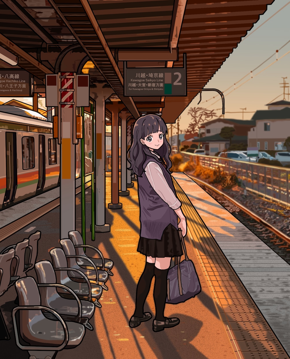物語性のある背景付きイラストを制作します 丁寧なヒアリングで理想を形にします！ イメージ8