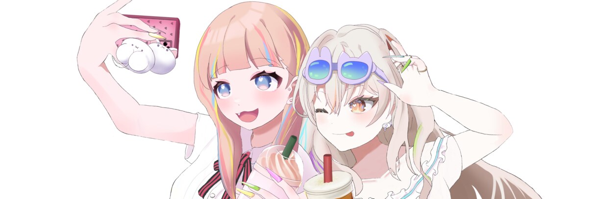 7日で納品　可愛いイラストを描きます 可愛い女の子のイラストを描きます！ イメージ1