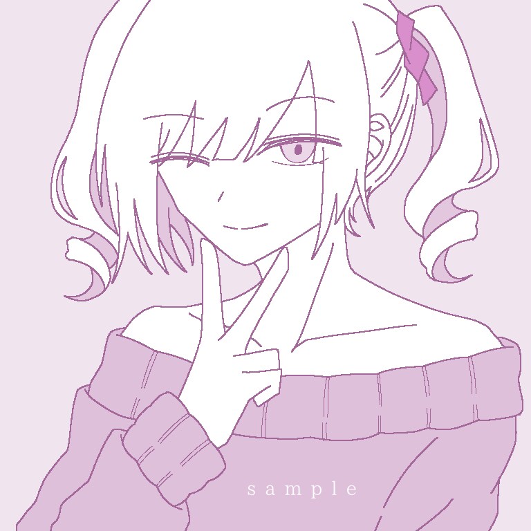 1000円で単色アイコンを描きます 著作権・商用利用相談可◎サンプルのようにお描きいたします。 イメージ3