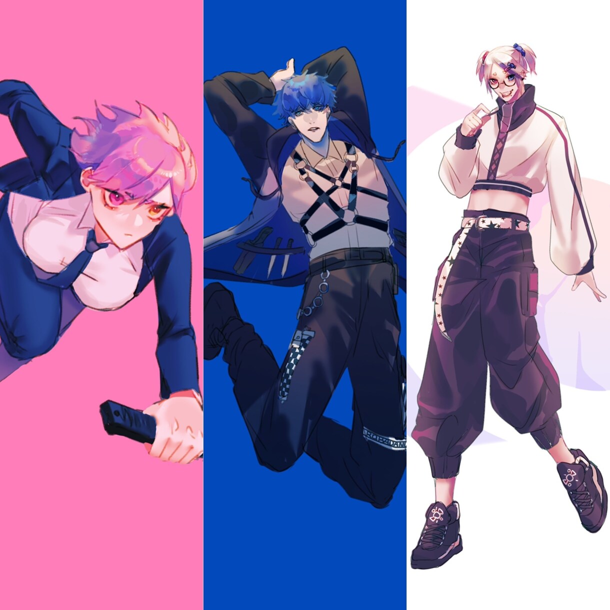 アイコン&一枚絵&立ち絵を制作します SNS、ゲームやサムネイルなどで使用する絵を描きます！ イメージ3