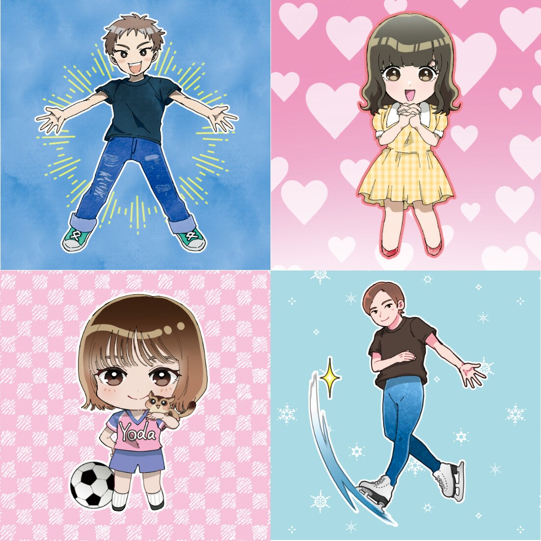SNSで使えるアイコンお描きします 【商業利用の実績有】アイコンを好きな雰囲気でお作りします イメージ1