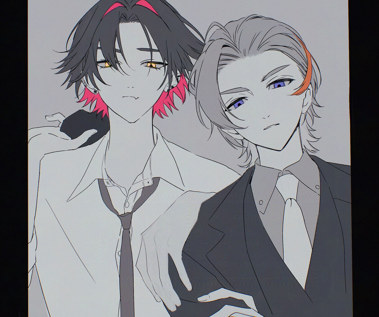 アイコンサムネイルMV誕生日イラスト等描きます ザラザラパキッとした絵柄～ふわふわ可愛い絵柄対応可能 イメージ9