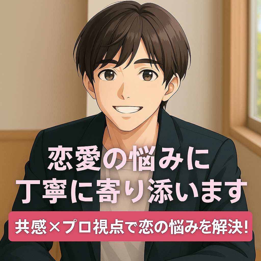 元モデルが男の本音をお教えします 共感×プロ視点で恋の悩みを解決！ イメージ1