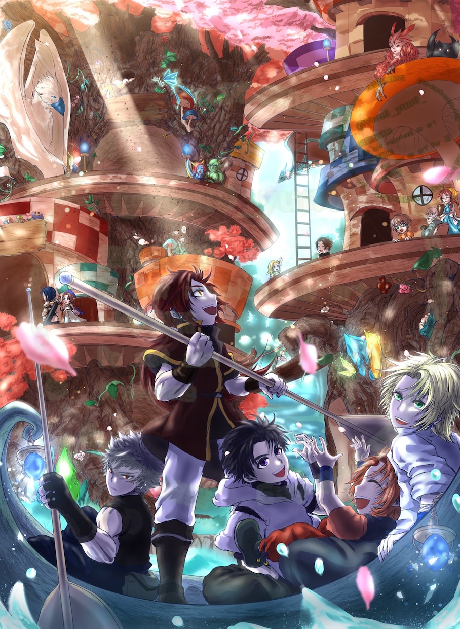 ファンタジーな世界観のイラスト描きます TRPGや小説の表紙、挿絵などにいかがすか⭐︎ イメージ1