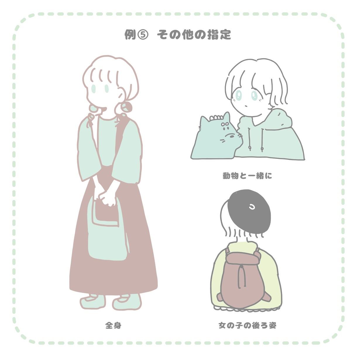 ゆるい＆かわいい雰囲気のイラストを制作します --- 「安く」「早く」あなただけのアイコンイラスト --- イメージ6