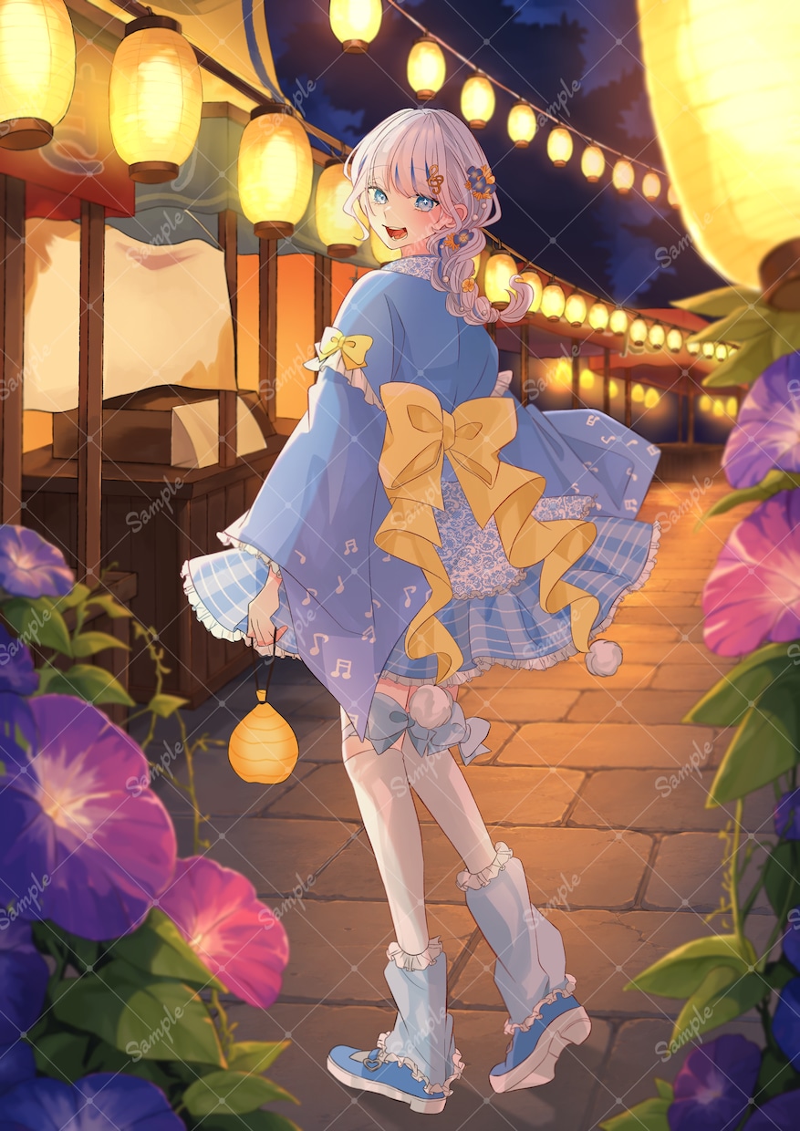 10月納品可！イラスト制作いたします 動画サムネイル・配信立ち絵・同人誌表紙など多岐にわたります！ イメージ4