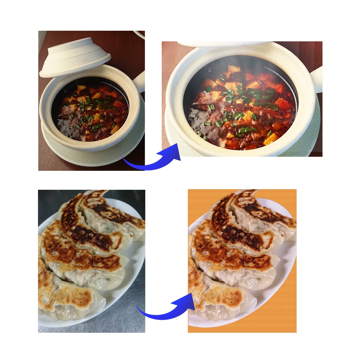 料理画像、丁寧に修正致します 飲食店様メニュー・料理ブログなど「美味しい一皿」が必要な方へ イメージ2