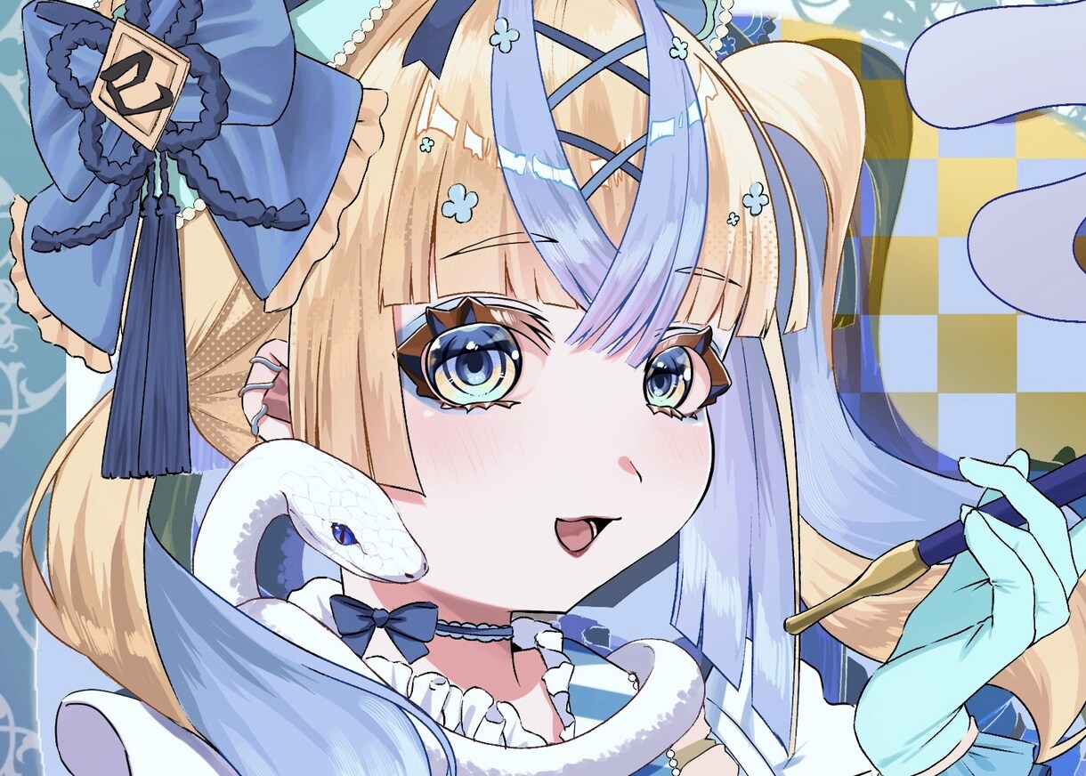 キラキラ可愛いオリジナルアイコン制作します おめめきゅるきゅるの可愛いキャラクターはいかがですか？ イメージ2
