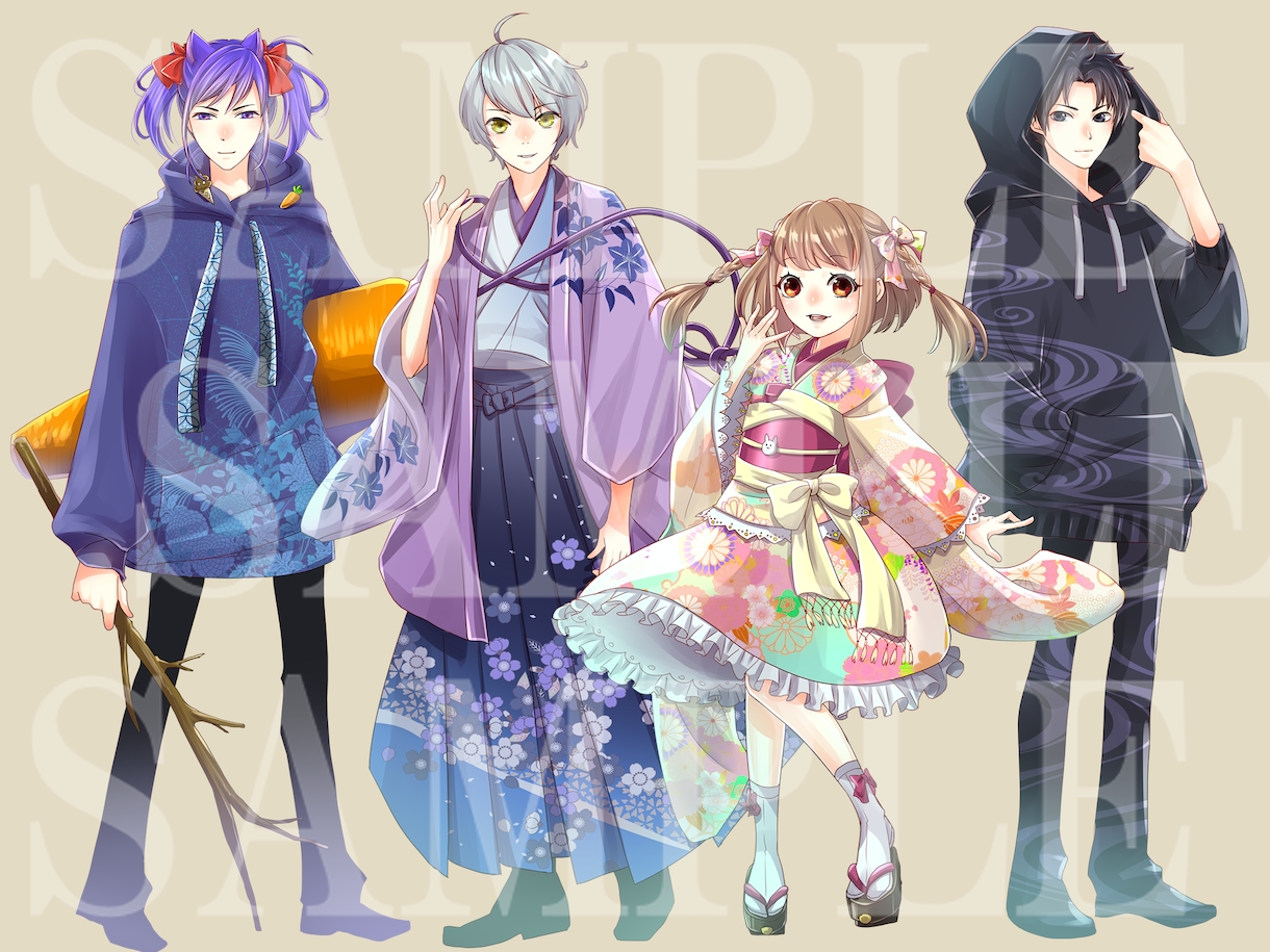 配信アプリイリアム【IRIAM】立ち絵作成します 現役ライバー絵師が作成いたします！ イメージ5