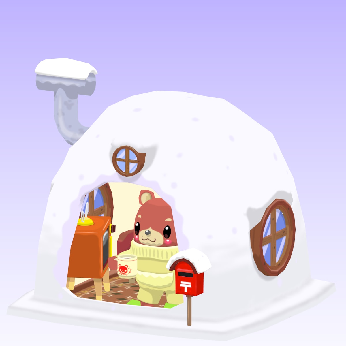 ローポリゴンの3DCGをモデリングします 少ないポリゴン数でかわいい3Dキャラを！ イメージ9