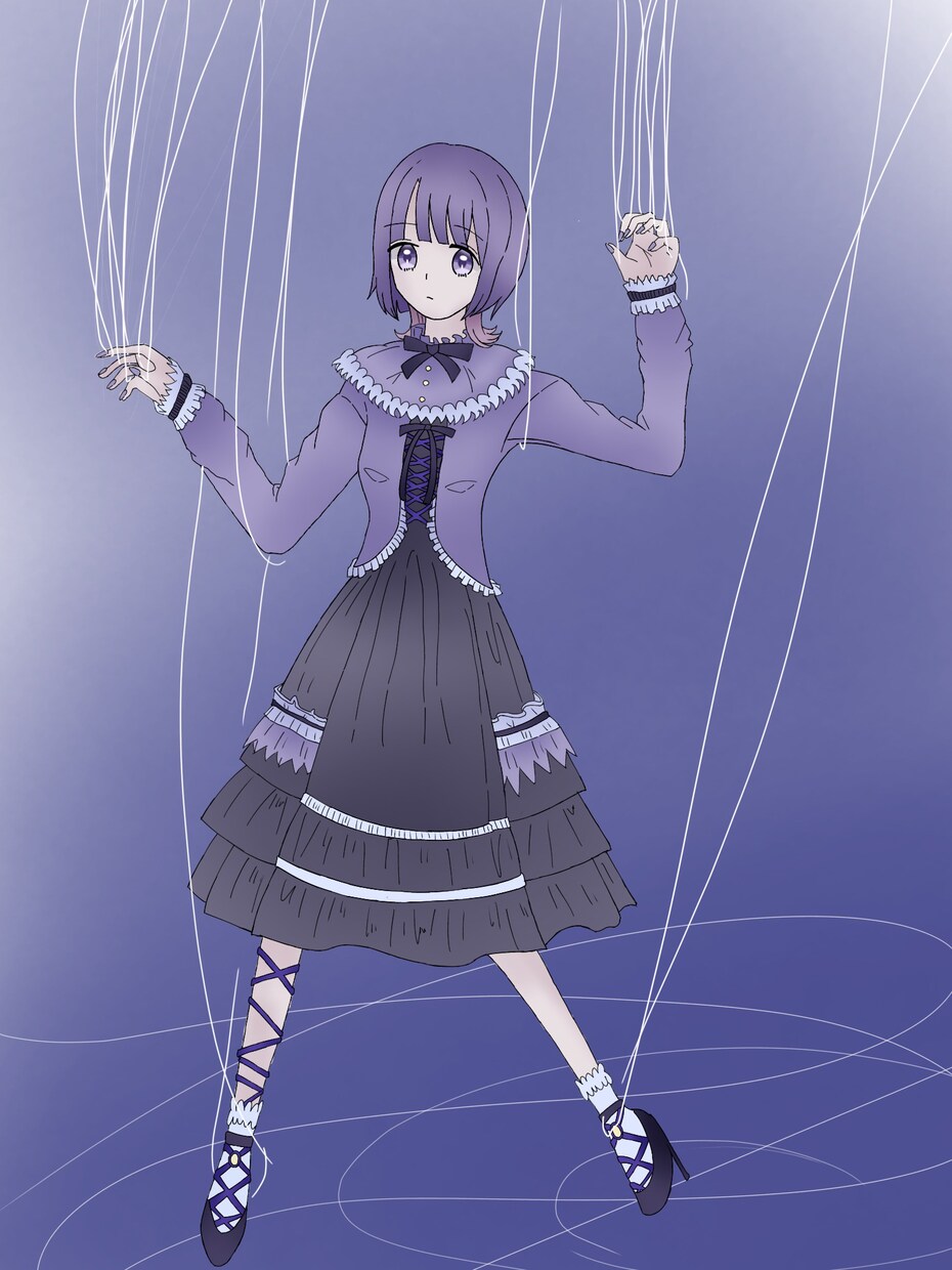歌ってみたのサムネイルイラスト描きます カバーやオリジナル曲、イラストも本家orオリジナル描きます イメージ6