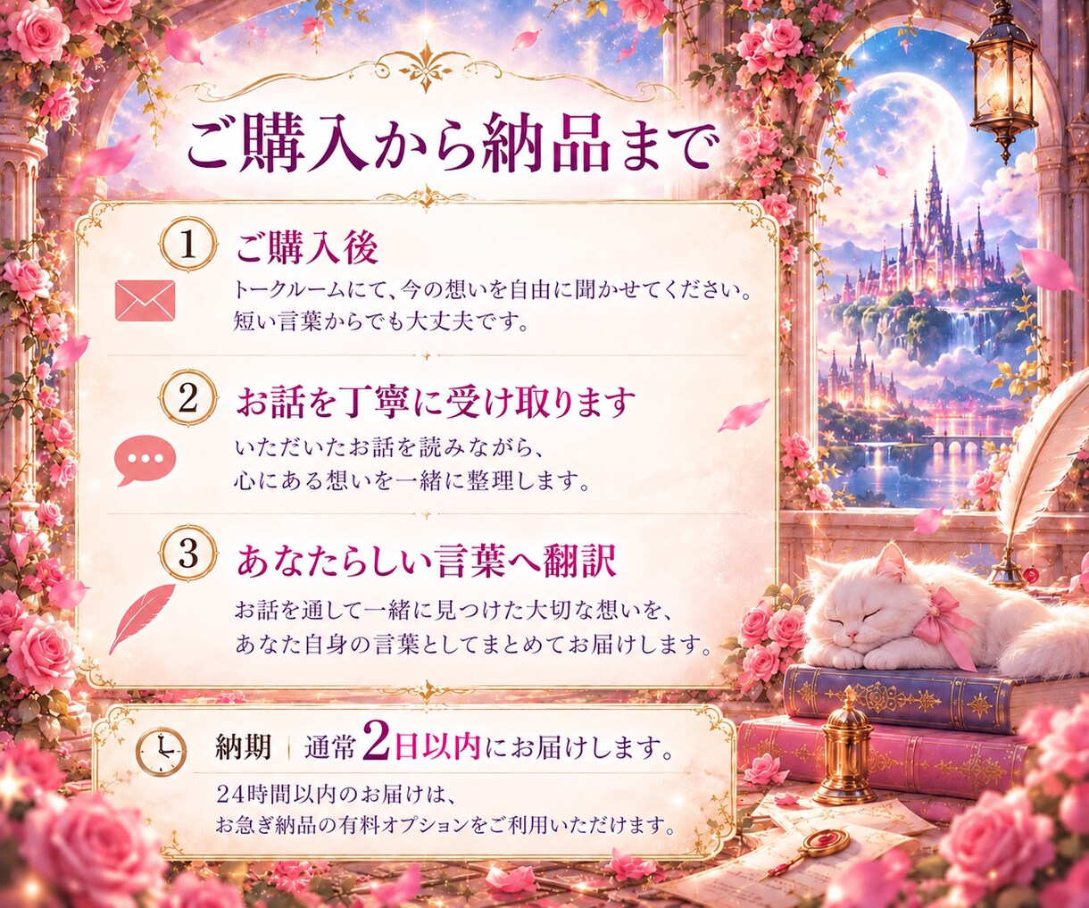 言葉にならない心の想いを一緒に整理します 心の奥にある本当の想いを、あなたらしい言葉へ翻訳します イメージ5