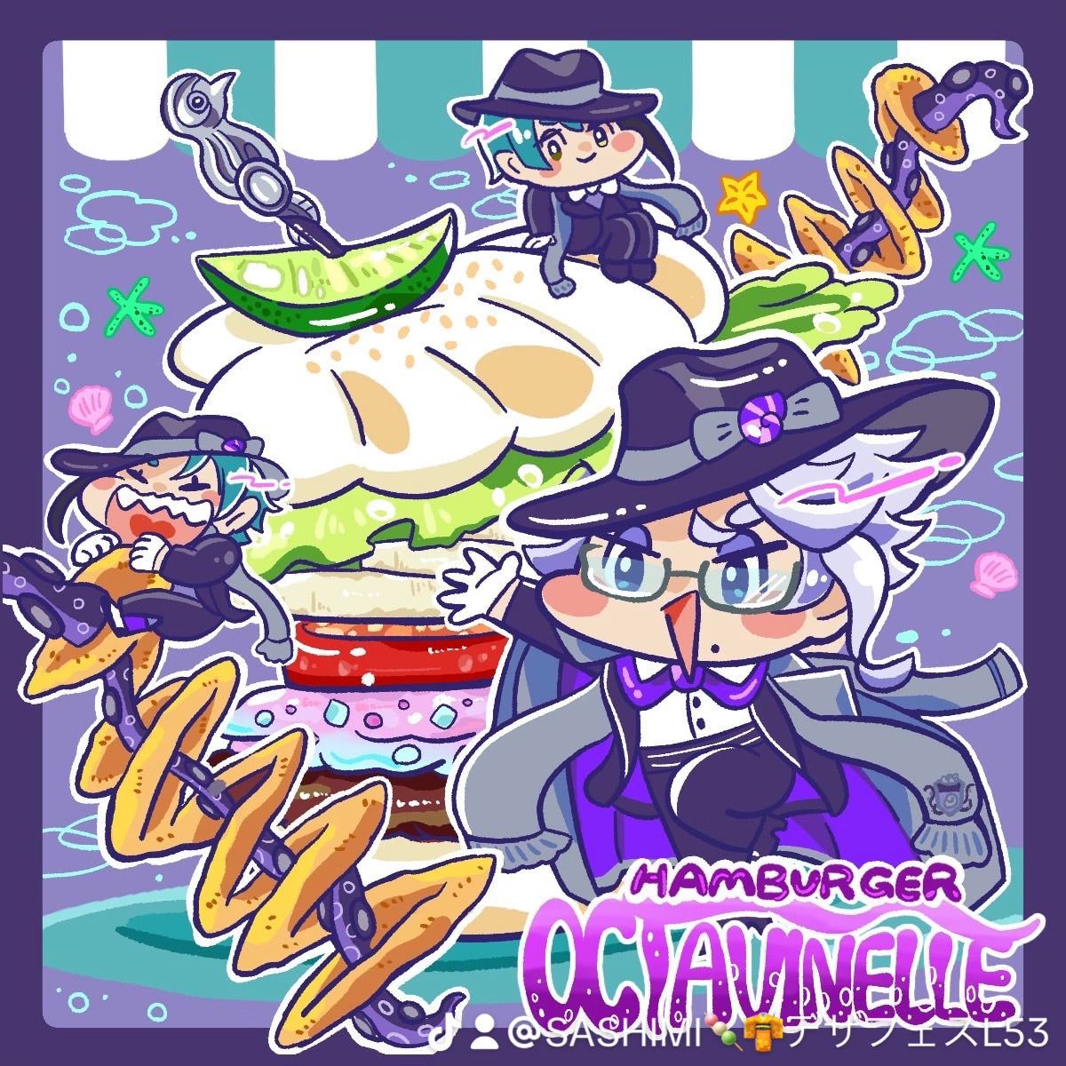 グッズにピッタリ！レトロポップイラスト描きます 【商用化】個性的で印象に残るちびキャラ イメージ4