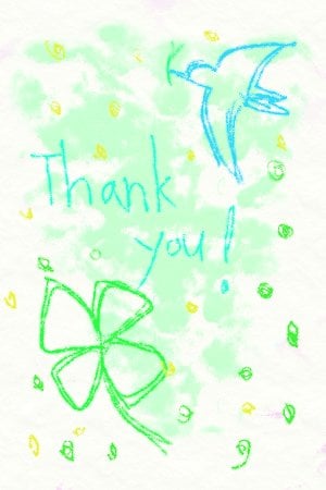 ハッピーなポストカードのイラスト描きます お祝い事をしたい方、自分のイメージの絵を描いて欲しい方へ イメージ3
