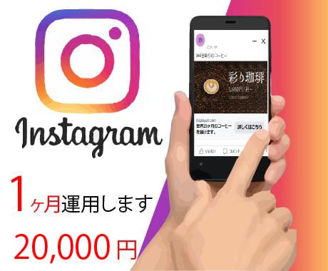 FB/インスタ広告　1ヶ月5万円で運用します 【現役FB・インスタ運用中】A/Bテスト2種類のバナー作成 イメージ1