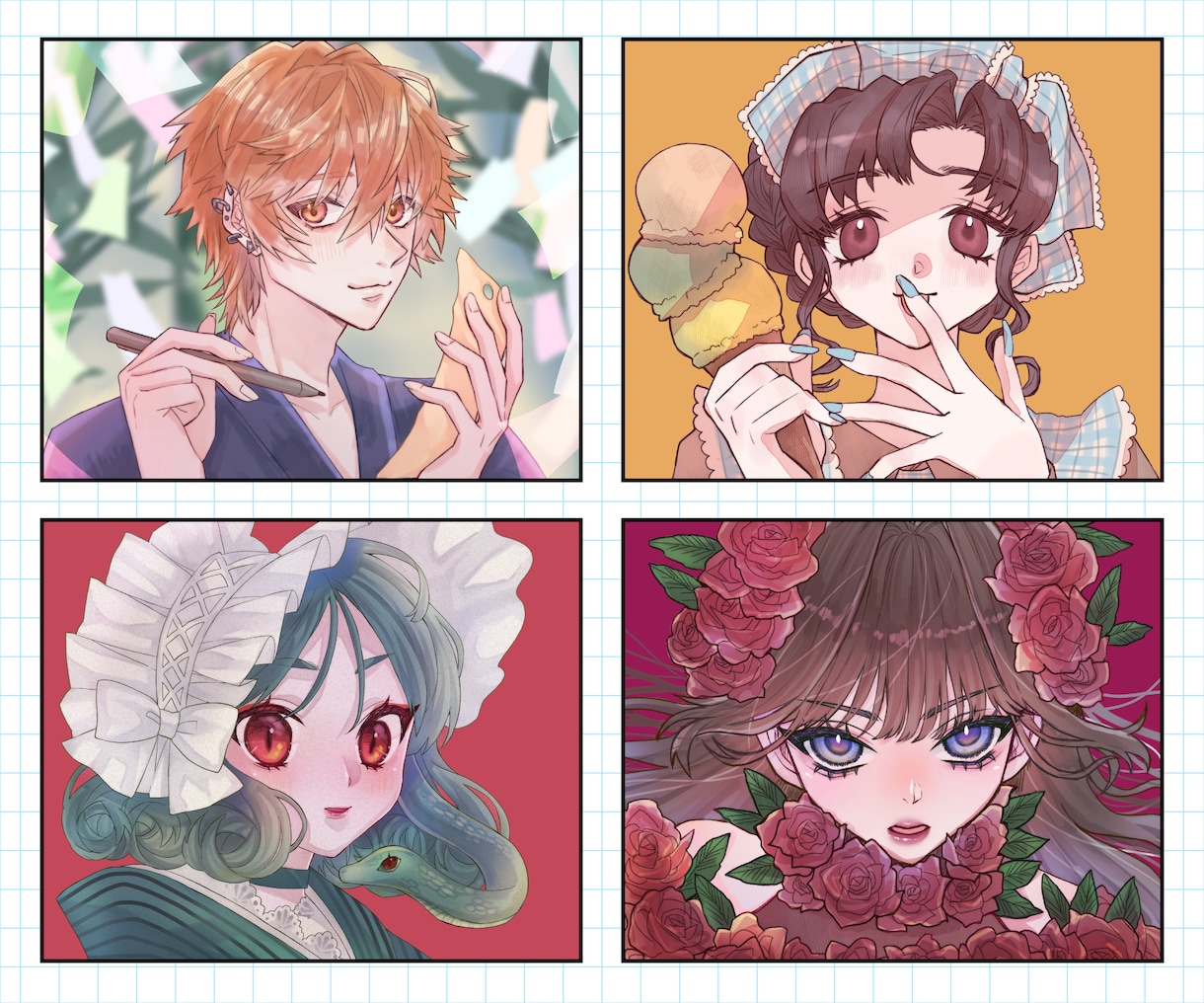 かわいい1枚イラスト作成します 可愛い・優しい雰囲気のイラスト作成します！ イメージ7