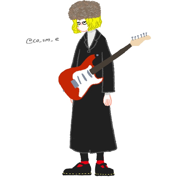 バンドマンメーカー風イラストを描きます snsで話題！希望通りにバンドマンメーカー風に！ イメージ2