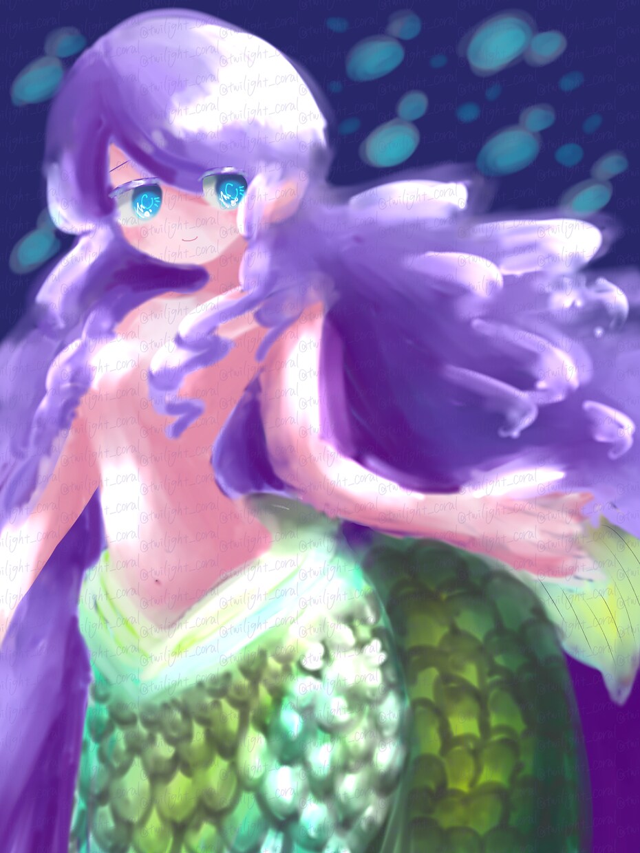 著作権譲渡可◎SNSのアイコンイラスト製作承ります ウォーターカラーの透明感溢れるゆるかわテイストです。 イメージ2