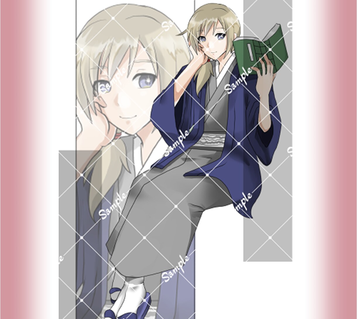 柔らかい雰囲気のTRPG・ゲームの立ち絵を描きます 表情差分２枚付き！少女から少年～青年、男のお姉さんが得意です イメージ10