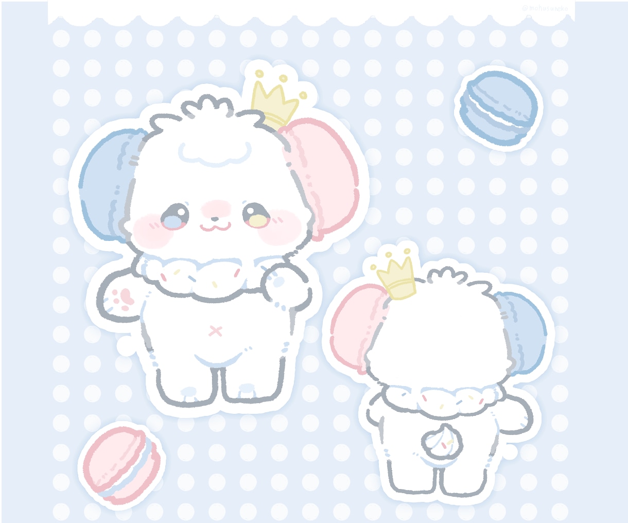 商用利用込み！もふもふマスコットをデザインします 丁寧に1からのキャラクターを作成します！イラレ形式も込み！ イメージ1