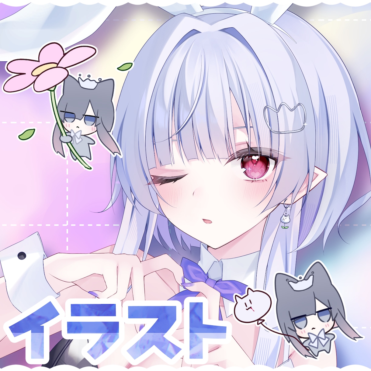 お好きなイラスト・キャラデザ等承ります 配信、SNS、グッズ等様々な用途でお使いいただけます✿ イメージ1