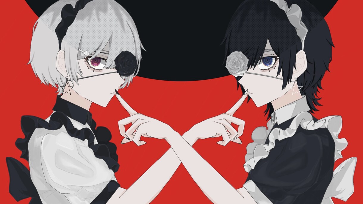 歌ってみたやボカロのMVイラスト描きます オリジナルのサムネイルで目を惹く動画にしませんか イメージ1