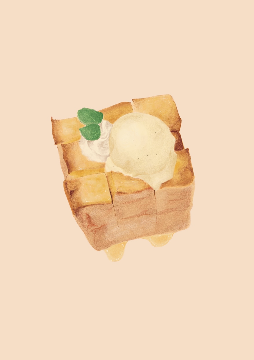 おしゃれな、温かみのある食品イラスト作成します メニュー、チラシ、商品パッケージ、挿絵など様々な用途でどうぞ イメージ7