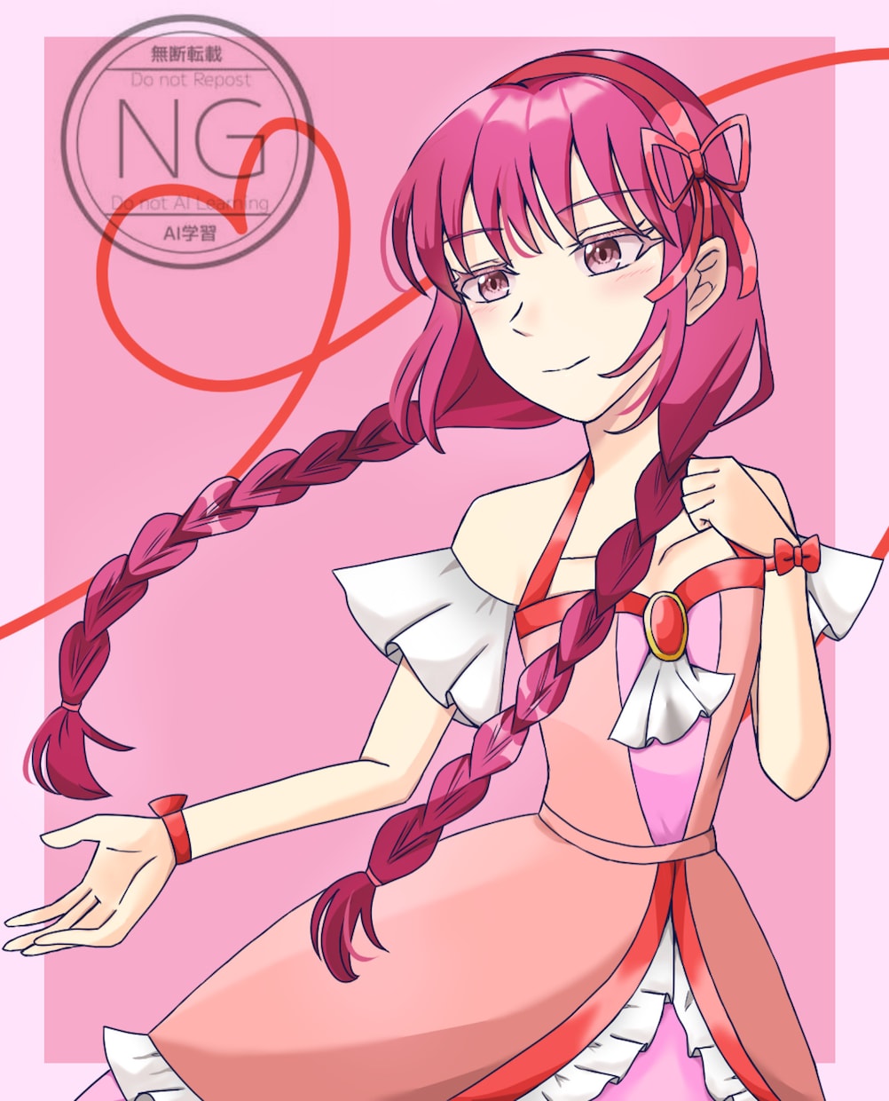 アイドル好きのためのアイドルイラストを描きます 女の子アイドルイラスト描きます イメージ8