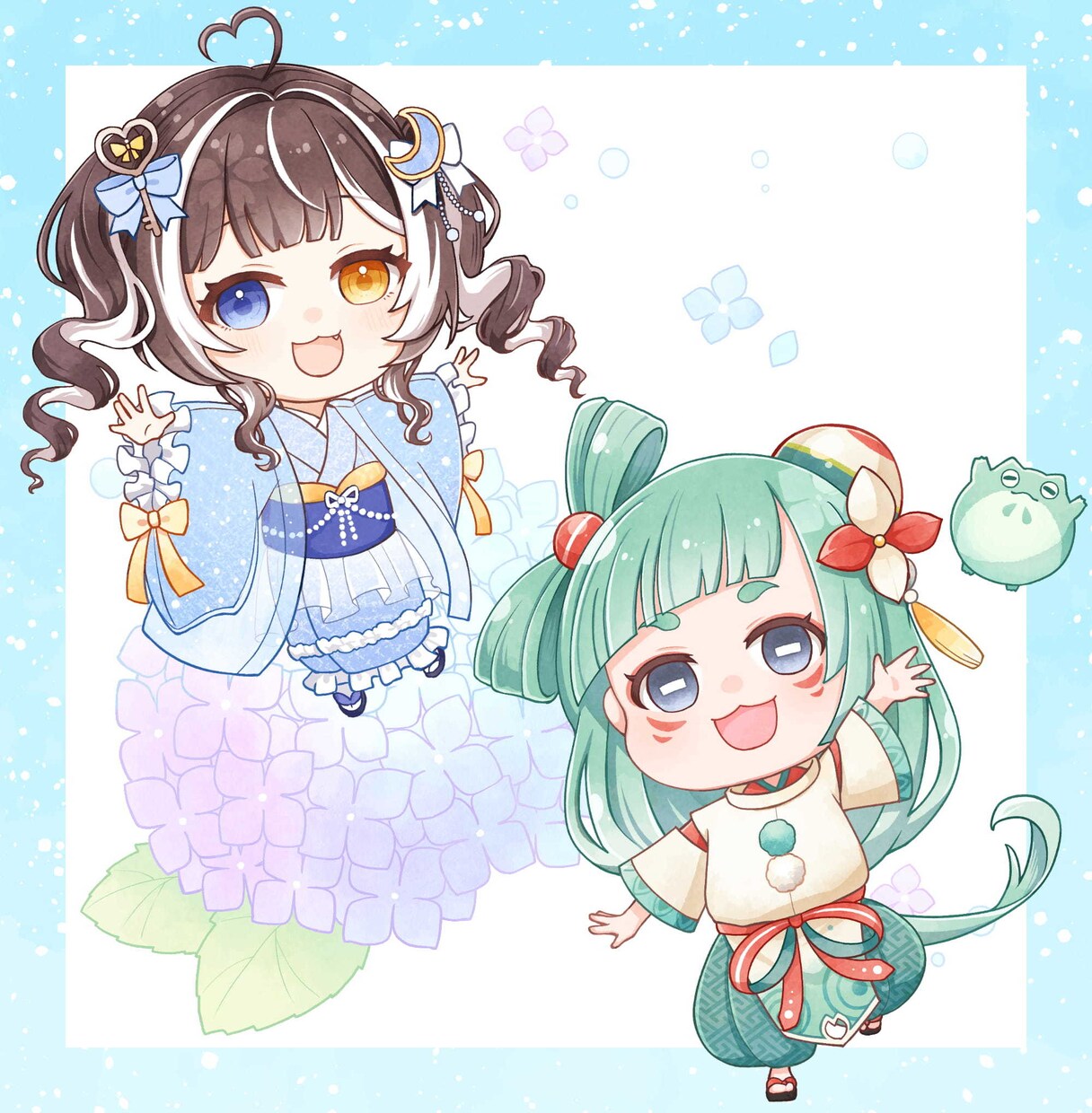 商用利用OK！かわいいミニキャラ制作ます サムネに！グッズに！プレゼントに！ イメージ2